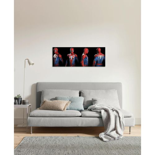 4036834564896 - Leinwandbild »Marvel Spider-Man Portrait Photos« Disney (Set 1 St) 90 x 30 cm (Breite x Höhe) - Kinderzimmer Dekoration