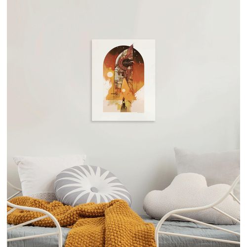 4036834564490 - Leinwandbild »Star Wars Boba Fett Starship« Disney (1 St) 30 x 40 cm (Breite x Höhe) - Kinderzimmer Dekoration