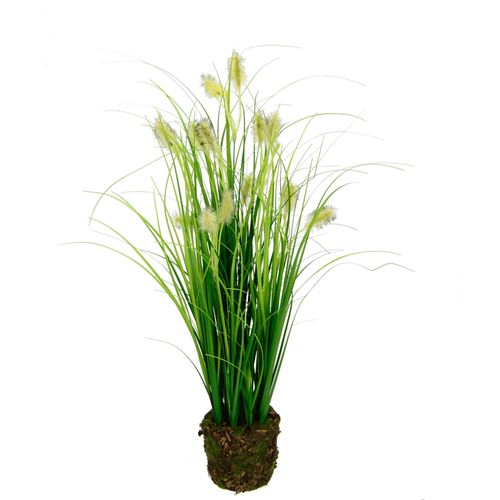 4019844777630 - IGEA Kunstpflanze »Fuchsschwanzgras im Erdtopf« Grasbusch Kunstblume Dekogras
