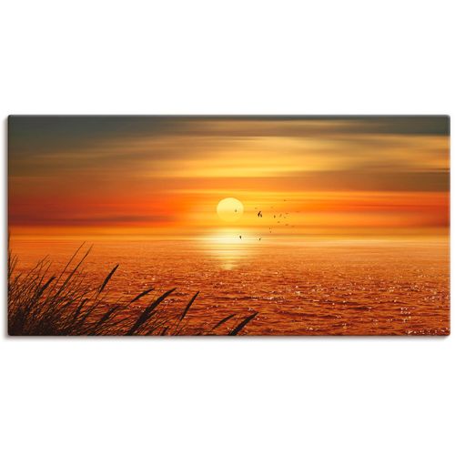 4055327867634 - Wandbild ARTLAND Sonnenuntergang über dem Meer Bilder Gr B H 150 cm x 75 cm Leinwandbild Sonnenaufgang & -untergang 1 St orange Bild Kunstdruck Kunstdrucke Bilder als Leinwandbild Wandaufkleber oder Poster in versch Größen 4055327867634 - Wandbild ARTLAND Sonnenuntergang über dem Meer Bilder Gr B H 150 cm x 75 cm Leinwandbild Sonnenaufgang & -untergang 1 St orange Bild Kunstdruck Kunstdrucke Bilder als Leinwandbild Wandaufkleber oder Poster in versch Größen