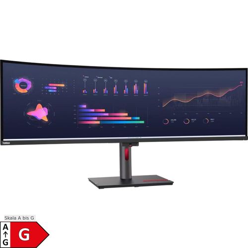 0196802362085 - ThinkVision P49w-30 Curved Monitor 1250 cm (490 Zoll) schwarz 0196802362085 Lenovo