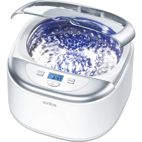 4211125609108 - Sanitas Ultraschallreiniger SUR 42 550 ml Sanitas 60910 Leistungsaufnahme (max) (Details) 50 W Gehäuse-Material Kunststoff N A Ultraschall Reinigung