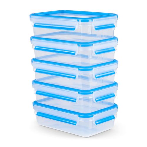 4009049535012 - Frischhaltedose Clip & Close Lebensmittelaufbewahrungsbehälter blau (transparent blau) Frischhaltebox Frischhaltedosen Set10-tlg 5x08L 5x Deckel Kunststoff hygienisch Frischedichtung 4009049535012 - Frischhaltedose Clip & Close Lebensmittelaufbewahrungsbehälter blau (transparent blau) Frischhaltebox Frischhaltedosen Set10-tlg 5x08L 5x Deckel Kunststoff hygienisch Frischedichtung