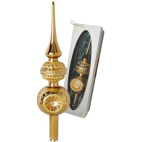 0024762450477 - Christbaumspitze KREBS GLAS LAUSCHA Reflexstyle Weihnachtsdeko Christbaumschmuck Weihnachtsbaumschmuck goldfarben Weihnachtsbaumschmuck Weihnachtsbaumspitze Weihnachtsdekoration mundgeblasen 0024762450477 - Christbaumspitze KREBS GLAS LAUSCHA Reflexstyle Weihnachtsdeko Christbaumschmuck Weihnachtsbaumschmuck goldfarben Weihnachtsbaumschmuck Weihnachtsbaumspitze Weihnachtsdekoration mundgeblasen
