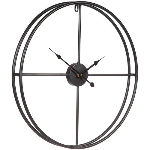 4050223847292 - Wanduhr Wanduhr modern in schwarz 50cm Wanduhren Gr B H T 50 cm x 50 cm x 5 cm schwarz Wanduhren 4050223847292 - Wanduhr Wanduhr modern in schwarz 50cm Wanduhren Gr B H T 50 cm x 50 cm x 5 cm schwarz Wanduhren