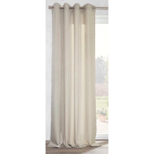 4025358033940 - Vorhang MY HOME Velonia beige (sand) B140cm H245cm Polyester Gardinen stilvoll funktional und pflegeleicht 4025358033940 - Vorhang MY HOME Velonia beige (sand) B140cm H245cm Polyester Gardinen stilvoll funktional und pflegeleicht
