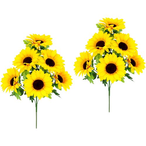 4019844790769 - Blumenstrauß IGEA Sonnenblume gelb L24cm Schnittblumen Seidenblumen 4019844790769 - Blumenstrauß IGEA Sonnenblume gelb L24cm Schnittblumen Seidenblumen