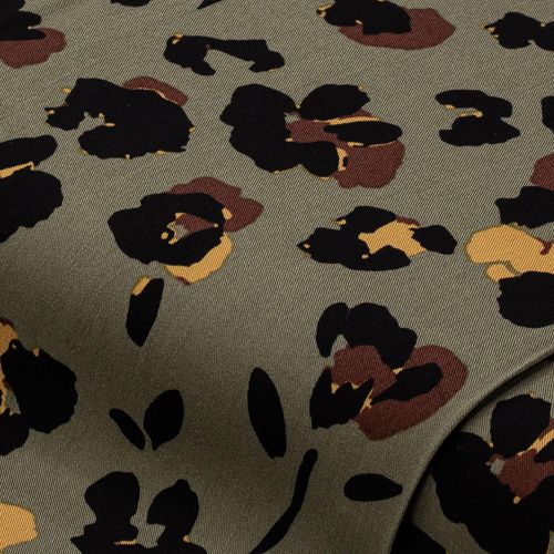 4058896383840 - Viskose-Twill Blumen olive-color