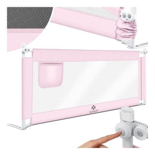 4260729112705 - - Bettgitter Bettschutzgitter Kinderbettgitter für Kinder Babybettgitter Kinderbettschutzgitter Rosa 200cm - Rosa 200cm 4260729112705 - - Bettgitter Bettschutzgitter Kinderbettgitter für Kinder Babybettgitter Kinderbettschutzgitter Rosa 200cm - Rosa 200cm