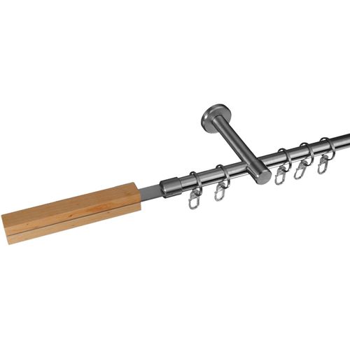 4016318327087 - Gardinenstange Stil Thisted Gardinenstangen Gr L 120 cm Ø 16 mm 1 läufig silberfarben (edelstahlfarben) Gardinenstangen Wandmontage 1-läufig im Fixmaß Ø 16 mm 4016318327087 - Gardinenstange Stil Thisted Gardinenstangen Gr L 120 cm Ø 16 mm 1 läufig silberfarben (edelstahlfarben) Gardinenstangen Wandmontage 1-läufig im Fixmaß Ø 16 mm