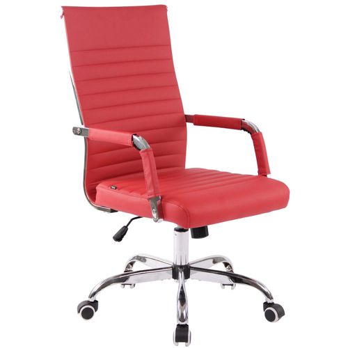 4251563483113 - CLP Ergonomischer Bürostuhl Amadora I Höhenverstellbar 360 Grad Drehstuhl I Kunstleder Oder Stoff Bezug I Langlebig 120 kg Belastbar