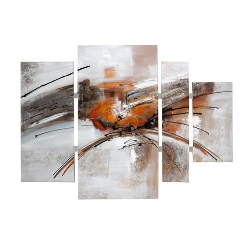 4050743021387 - Keilrahmenbild METALLCOLLAGE (LB 115x159 cm)