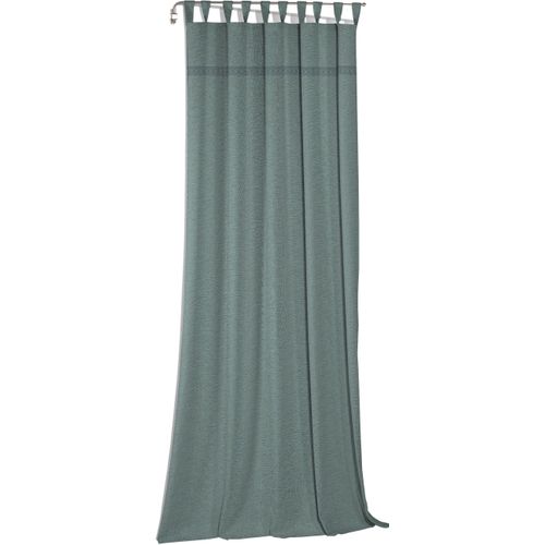 4004567222895 - Vorhang WIRTH Wiessee Gr 3 grün B150cm H175cm Jacquard Baumwolle Leinen Modal Gardinen