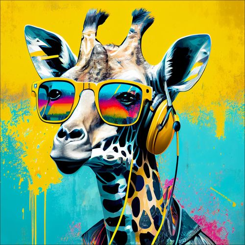 4019449506628 - Keilrahmenbild HEADPHONES