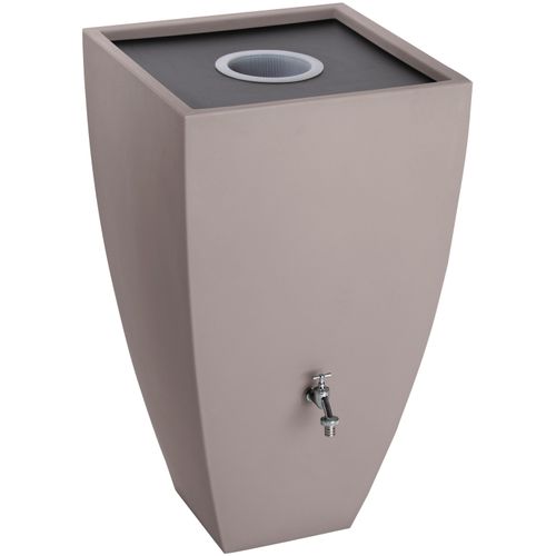 5905197571942 - Regenwassertank Modena braun (mocca) H1022cm Ø575cm Kunststoff Regentonnen 5905197571942 - Regenwassertank Modena braun (mocca) H1022cm Ø575cm Kunststoff Regentonnen