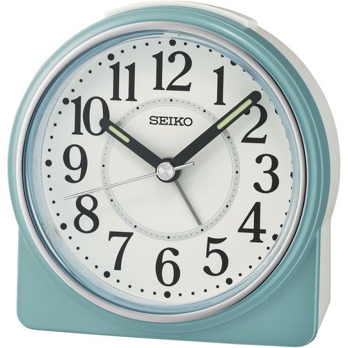 4517228840135 - Quarzwecker SEIKO QHE198L blau (türkis) Wecker Wecker Schlafzimmer Kinderwecker Leuchtzeiger Geschenkidee 4517228840135 - Quarzwecker SEIKO QHE198L blau (türkis) Wecker Wecker Schlafzimmer Kinderwecker Leuchtzeiger Geschenkidee