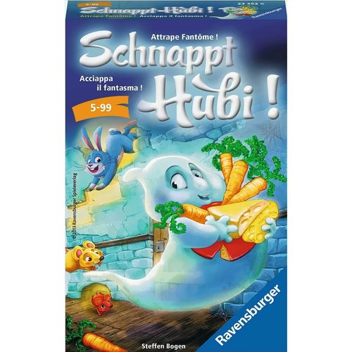 4005556233526 - Ravensburger 23352 - Schnappt Hubi Mitbringspiel für 2-4 Spieler Kinderspiel ab 5 Jahren kompaktes Format Reisespiel Brettspiel 4005556233526 - Ravensburger 23352 - Schnappt Hubi Mitbringspiel für 2-4 Spieler Kinderspiel ab 5 Jahren kompaktes Format Reisespiel Brettspiel