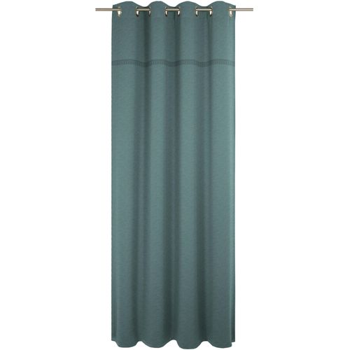 4004567488758 - Vorhang WIRTH Wiessee grün Gardinen 245cm Ösen 150cm Baumwolle Leinen Modal nach Maß B150cm H245cm 4004567488758 - Vorhang WIRTH Wiessee grün Gardinen 245cm Ösen 150cm Baumwolle Leinen Modal nach Maß B150cm H245cm