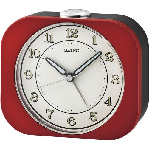 4517228839993 - Quarzwecker SEIKO QHE195R rot Wecker Wecker Schlafzimmer Geschenkidee Piepalarm durchlaufende Sekunde 4517228839993 - Quarzwecker SEIKO QHE195R rot Wecker Wecker Schlafzimmer Geschenkidee Piepalarm durchlaufende Sekunde