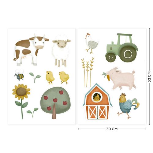 8711444621691 - LITTLE DUTCH Wandsticker Wandtattoos Selbstklebend (2x - 42x30cm) Gr B H T 60 cm x 42 cm x 010 cm bunt (mehrfarbig) Wandtattoos Kinder 8711444621691 - LITTLE DUTCH Wandsticker Wandtattoos Selbstklebend (2x - 42x30cm) Gr B H T 60 cm x 42 cm x 010 cm bunt (mehrfarbig) Wandtattoos Kinder