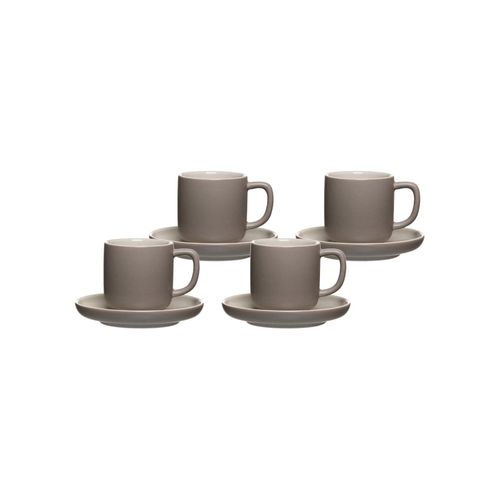 4260762063644 - Espressotassen mit Untertassen Jasper 100 ml 4er Set 4260762063644 - Espressotassen mit Untertassen Jasper 100 ml 4er Set