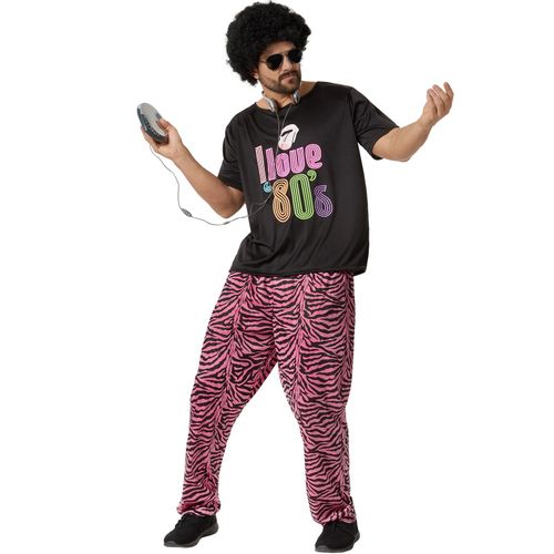 4061173275998 - tectake® Herrenkostüm Jogger I love 80´s 4061173275998 - tectake® Herrenkostüm Jogger I love 80´s