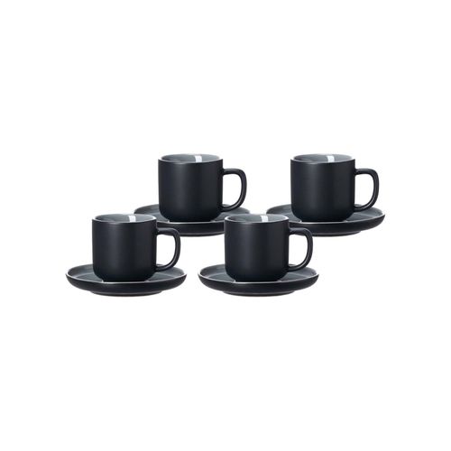 4260762063651 - Espressotassen mit Untertassen Jasper 100 ml 4er Set 4260762063651 - Espressotassen mit Untertassen Jasper 100 ml 4er Set