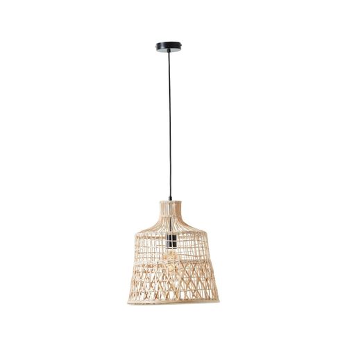 4004353396694 - Lampe Newbury Pendelleuchte 35cm rattan 1x A60 E27 25W Kabel kürzbar in der Höhe einstellbar - braun - Brilliant 4004353396694 - Lampe Newbury Pendelleuchte 35cm rattan 1x A60 E27 25W Kabel kürzbar in der Höhe einstellbar - braun - Brilliant