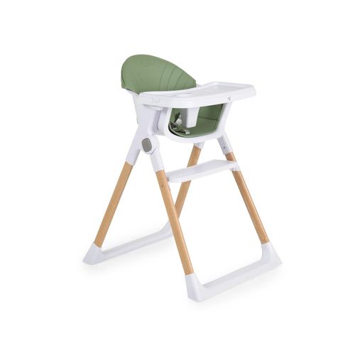 3801005152865 - Kinderhochstuhl Almond Holzoptik klappbar Doppeltablett Sicherheitsgurt grün 3801005152865 - Kinderhochstuhl Almond Holzoptik klappbar Doppeltablett Sicherheitsgurt grün