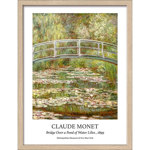4019449504372 - Gerahmtes Bild MONET BRIDGE