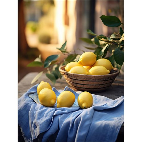 4019449518201 - Keilrahmenbild LEMONS III (BHT 77x57x2 cm)