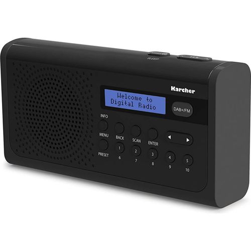 4000420866558 - Karcher DAB 2405 tragbares Radio mit DAB+ FM-Radio 4000420866558 - Karcher DAB 2405 tragbares Radio mit DAB+ FM-Radio