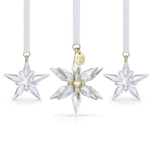 9009657016281 - Dekohänger SWAROVSKI Sammelfigur Multipack Annual Edition 3D Ornament Set 2025 weiß (kristallweiß goldfarben weiß) Dekohänger Kristallglas Metall Baumwolle Kristall 9009657016281 - Dekohänger SWAROVSKI Sammelfigur Multipack Annual Edition 3D Ornament Set 2025 weiß (kristallweiß goldfarben weiß) Dekohänger Kristallglas Metall Baumwolle Kristall