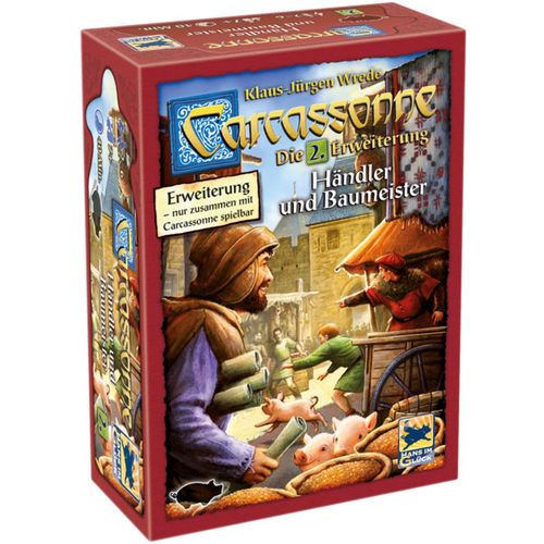 4015566018273 - Carcassonne - Händler und Baumeister (Erweiterung) Brettspiel 4015566018273 asmodee