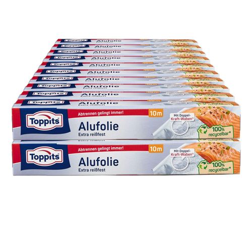 4008871901880 - Toppits Alufolie 10m 20er Pack