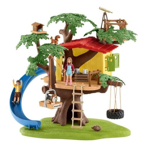 4059433572680 - Farm World 42408 Abenteuerbaumhaus Spielfiguren-Set 405943357