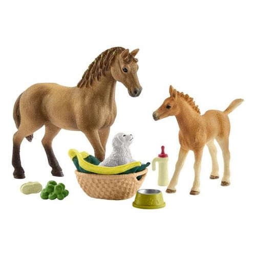 4059433572772 - Horse Club 42432 Sarahs Tierbaby-Pflege Spielfiguren-Set 4059433572772 Schleich