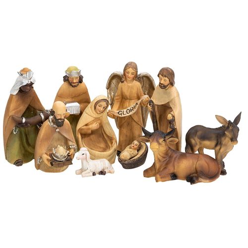 4041635289411 - Krippenfiguren im Holzlook 25 - 11 cm 4041635289411 - Krippenfiguren im Holzlook 25 - 11 cm