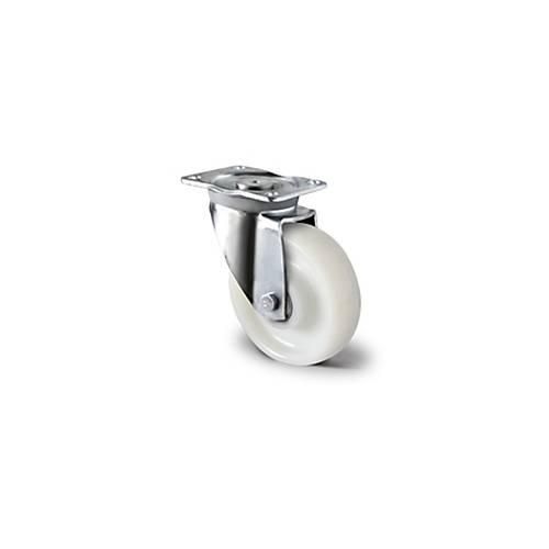 4260565390879 - CASCOO Lenkrolle Z0Z0 mit Rad-ø 150 mm x B 50 mm Polyamid-Felge Polyamid-Lauffläche natur weiß Doppelkugellager bis 800 kg 4260565390879 - CASCOO Lenkrolle Z0Z0 mit Rad-ø 150 mm x B 50 mm Polyamid-Felge Polyamid-Lauffläche natur weiß Doppelkugellager bis 800 kg