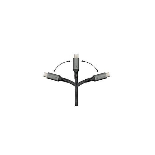 4014619881437 - USB 20 Lade -Datenkabel Good Connections USB-C an USB-C Leistung 240 W bis 480 Mbit s Länge 1 m schwarz