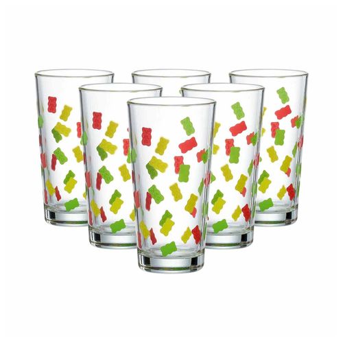 4053532180951 - Trinkgläser Haribo Allover 380 ml 6er Set