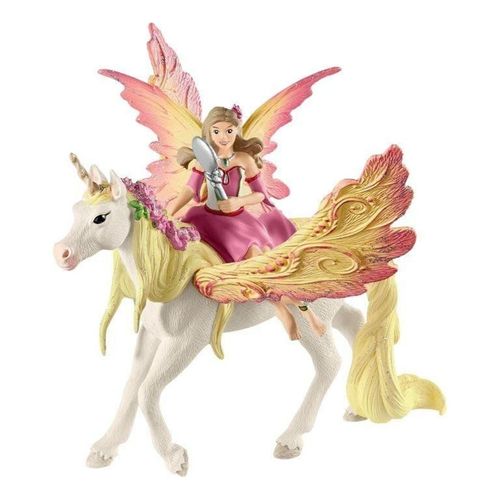 4059433573809 - Bayala 70568 Feya mit Pegasus-Einhorn Spielfiguren-Set 4059433573809 Schleich