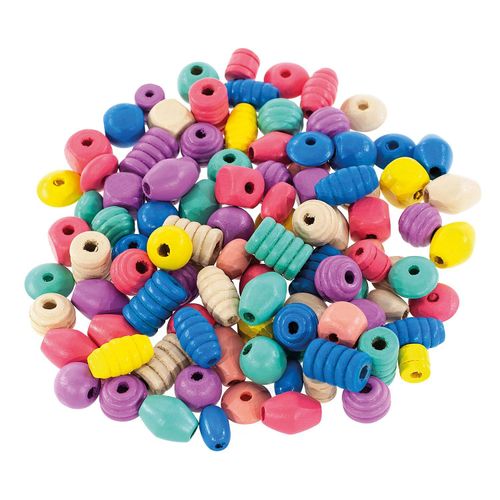 4058896359616 - Holzperlen pastell 500 g