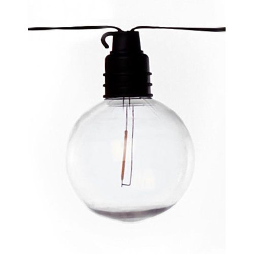 8719099251164 - LUXFORM LED-Lichterkette Solar Samos transparent Flammen Gesamtlänge 38m Lichterketten LED-Lichterkette Solarenergie IP44