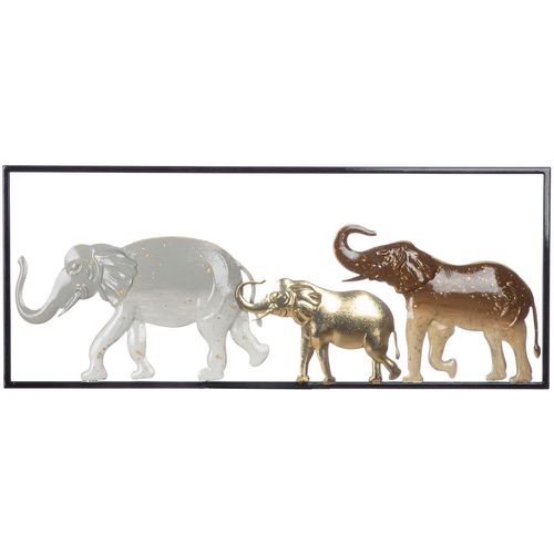 4063387842829 - Wanddekoobjekt CASABLANCA BY GILDE Wandrelief rechteckig Savanne braun goldfarben grau H 25 cm braun goldfarben grau B61cm H25cm T2cm Metall Wanddekoobjekte 4063387842829 - Wanddekoobjekt CASABLANCA BY GILDE Wandrelief rechteckig Savanne braun goldfarben grau H 25 cm braun goldfarben grau B61cm H25cm T2cm Metall Wanddekoobjekte