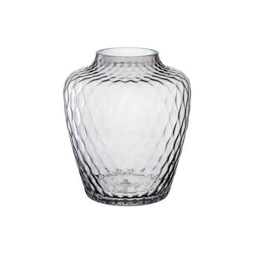 4002541552846 - Dekovase LEONARDO GK Vase GIULIA grau B18cm H20cm T18cm Glas Vasen