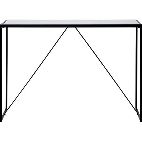 4050088030952 - Konsolentisch JAHNKE GLAM CONSOLE schwarz-weiß (schwarz marmor weiß schwarz marmoroptik) B1113cm H76cm T30cm Tische Breite ca 111 cm Beistelltisch 4050088030952 - Konsolentisch JAHNKE GLAM CONSOLE schwarz-weiß (schwarz marmor weiß schwarz marmoroptik) B1113cm H76cm T30cm Tische Breite ca 111 cm Beistelltisch