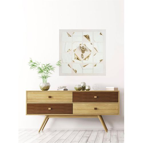 4063387719763 - Bild mit Rahmen GILDE Bild quadratisch Run mehrfarbig H 100 cm bunt (farbe bild(er) mehrfarbig) B100cm H100cm T20cm Leinwand Bilder