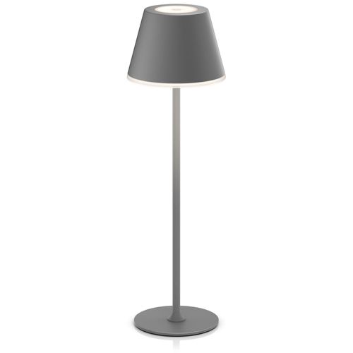 4062861836194 - LED Tischleuchte mit Akku Kabellos mit Touch Helligkeit stufenlos dimmbar aus Metal Dimmfunktion  Ein- Ausschalter  Farbwechsel  mehrere Helligkeitsstufen LED fest integriert Kaltweiß Neutralweiß Warmweiß Tischlampe Nachttischlampe Les