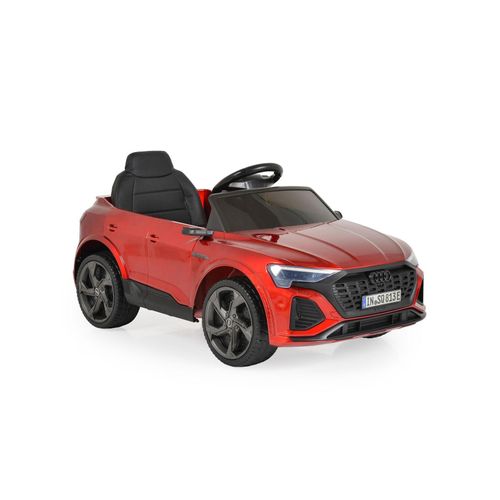 3801005001453 - Kinder Elektroauto Audi SQ8 e-tron EVA-Reifen Musik Licht MP3-Eingang Gurt rot